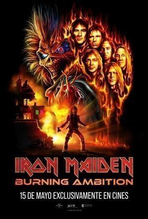 Caratula IRON MAIDEN: BURNING AMBITION